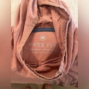 Free Fly hooded shirt